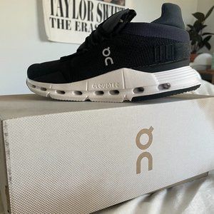 (BRAND NEW) OnCloud Cloudnova Sneakers in Black/White
